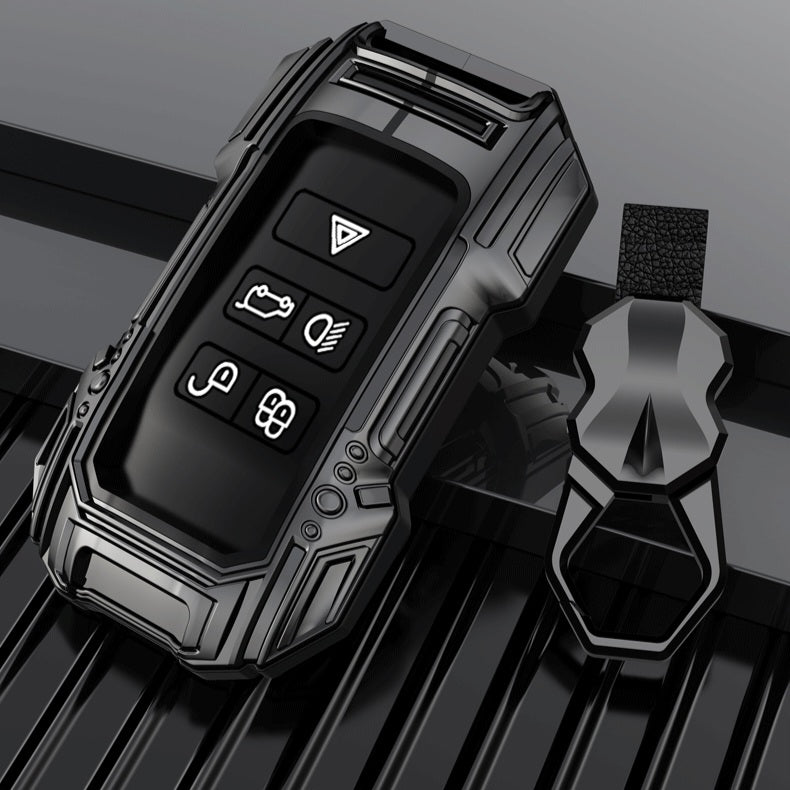 Jaguar/Land Rover v1.0 Premium Batman Metal Alloy Keycase with Holder & Rope Chain