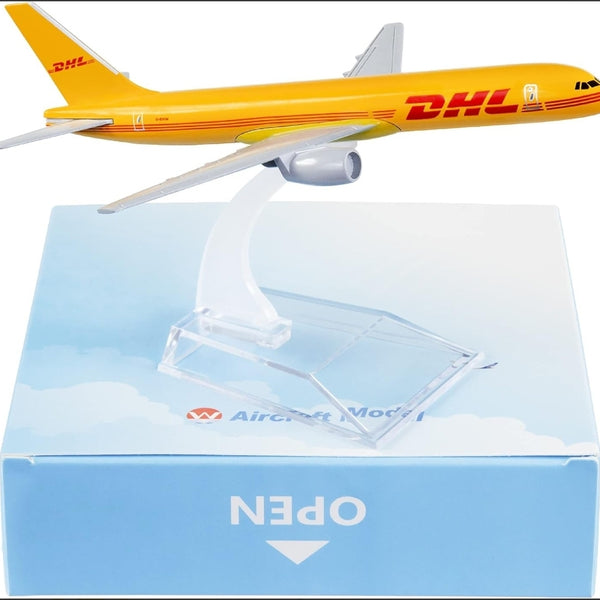 DHL B757 Aeroplane Diecast Model 16 CM