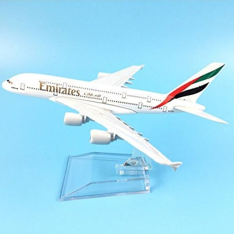 Emirates A380 Aeroplane Diecast Model 16 CM
