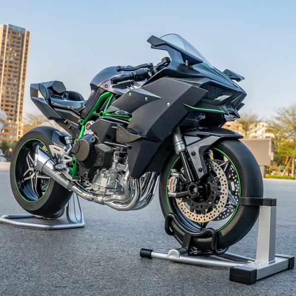 Kawasaki Ninja H2R Smoke Diecast Alloy Model Bike