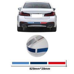 M Performance Tri Color Bumper Stripes Sticker
