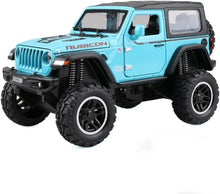Load image into Gallery viewer, Jeep Wrangler Rubicon Uplifted Metal Diecast Car 1:24 (20x8 cm)