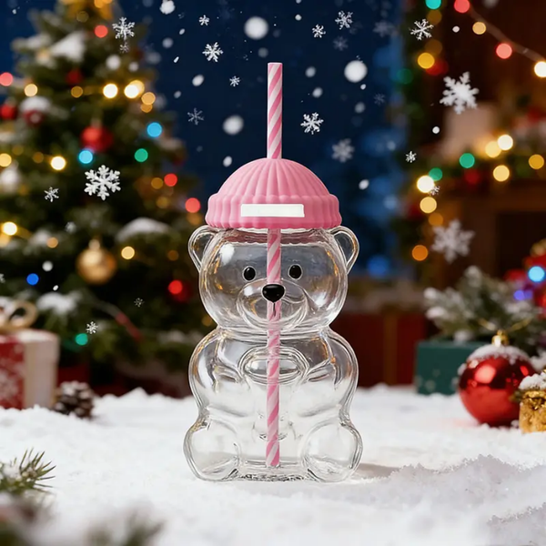 Bear Shape Exclusive 500 ML Glass Mug