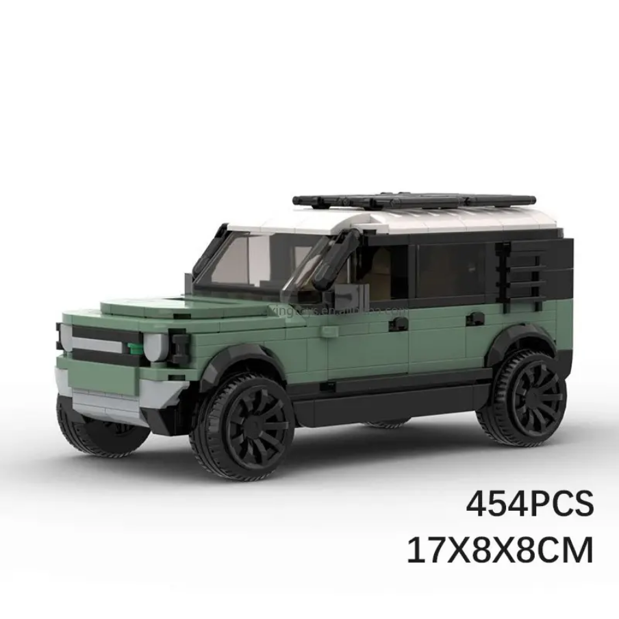 Land Rover Defender Building Blocks Car