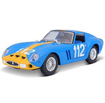 Ferrari 250 GT0 Blue Licensed Bburago 1:24 Diecast Scale Model