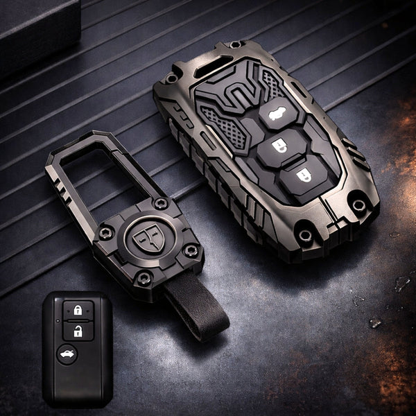 Suzuki 3 Button Key Transformer Exclusive Metal Alloy Keycase 2.0