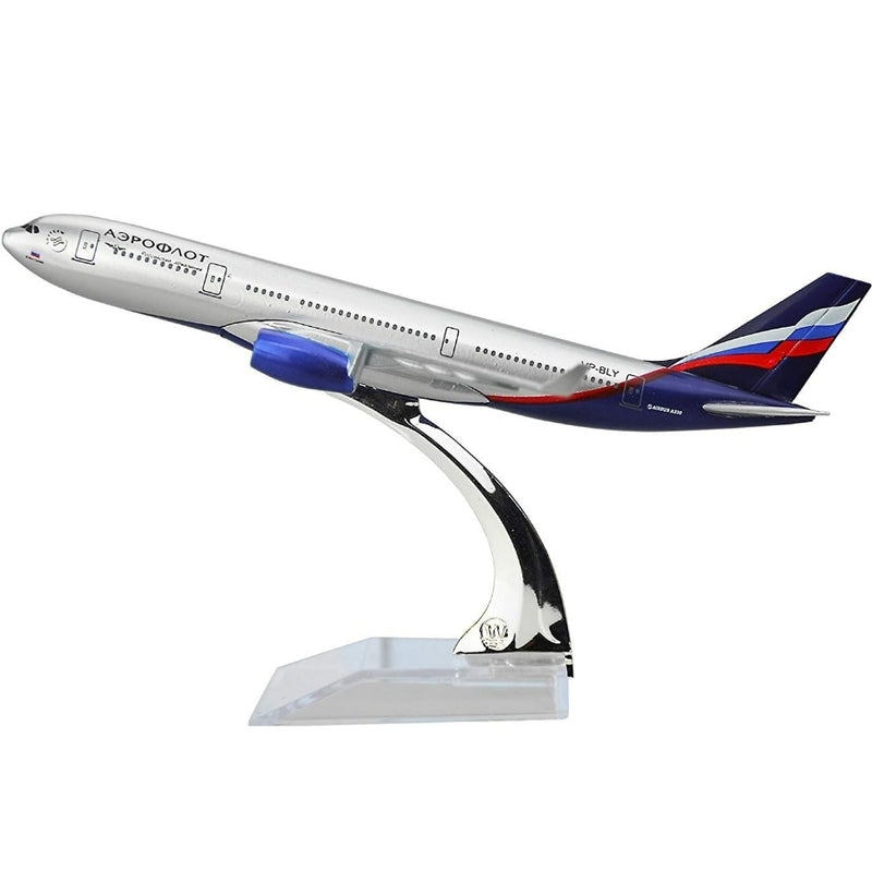 Aeroflot A330 Aeroplane Diecast Model 16 CM