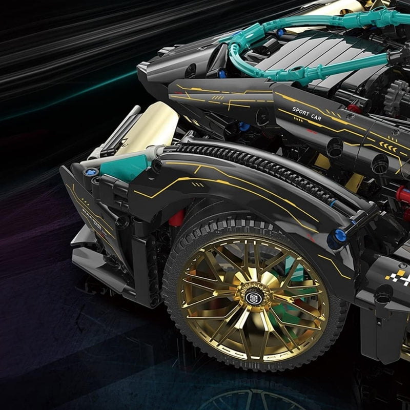 Lamborghini Concept V12 Version Building Blocks Car 922 Pcs, 1:14 Scale
