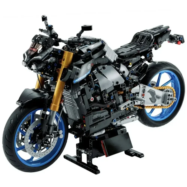 Yamaha MT-10 Technique Version 1458Pcs, 1:5 Scale Building Blocks Bike