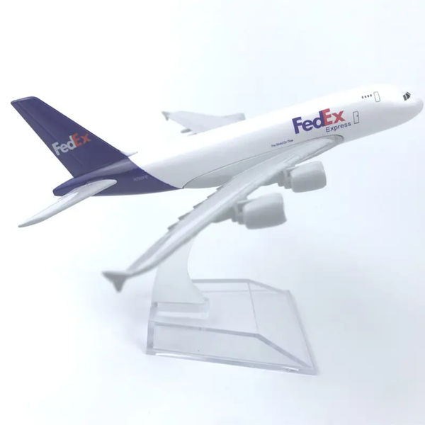 Fedex A380 Aeroplane Diecast Model 16 CM