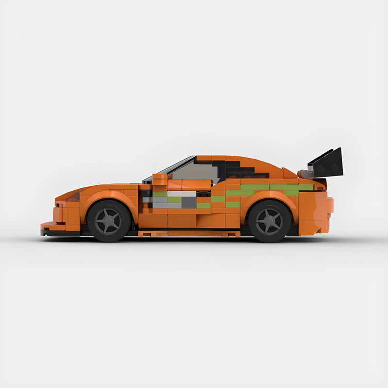Toyota Supra MK4 Fast & Furious Building Blocks Car