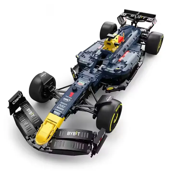 Oracle Red Bull Racing RB20 F1 Technique Version 1639Pcs, 1:8 Scale Building Blocks Car
