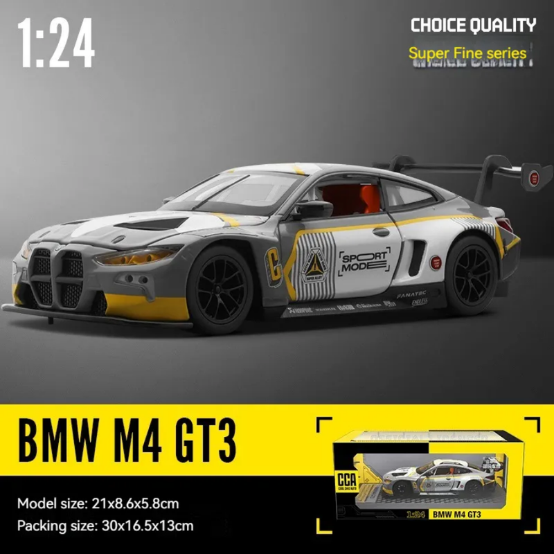BMW M4 GT3 CCA 1:24 Diecast Scale Model