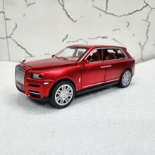 Load image into Gallery viewer, Rolls Royce Cullinan Red Metal Diecast Car 1:22 (22x9 cm)
