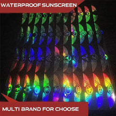 Wings Logo Laser Reflective Car Sticker (Buy 1 Get 1 Free)