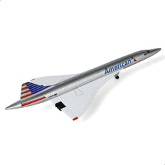 American Concorde Aeroplane Diecast Model 20 CM