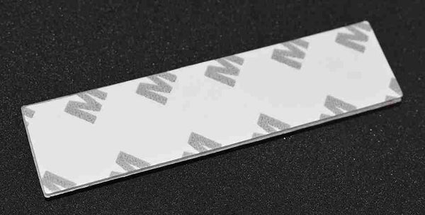 3D Limited Edition v4.0 Metal Sticker Decal Red (9x2.3 cm)