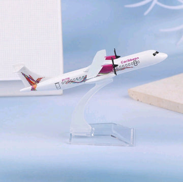Caribbean ATR Aeroplane Diecast Model 16 CM