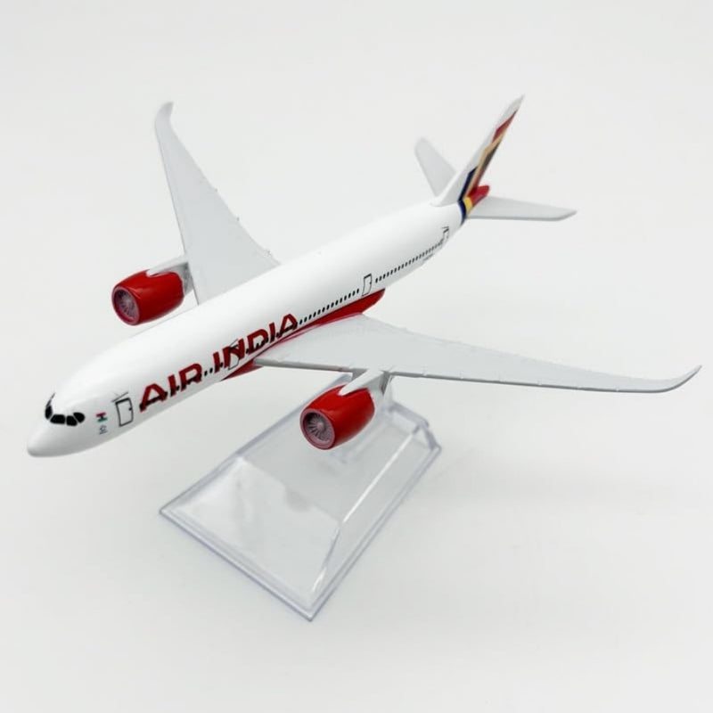 Air India A350 Aeroplane Diecast Model 16 CM