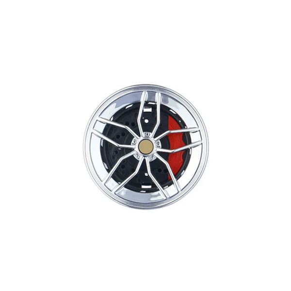 Car Air Vent Rotating Alloy Wheel