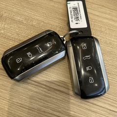 Tata Curvv New Key Alloy Wooden Exclusive Keycase with Holder & Rope Chain