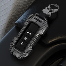 Load image into Gallery viewer, MG Hector v1.0 Premium Batman Metal Alloy Keycase with Holder &amp; Rope Chain
