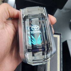Exclusive LED Crystal Sensor Touch 7 Colors Gear Knob