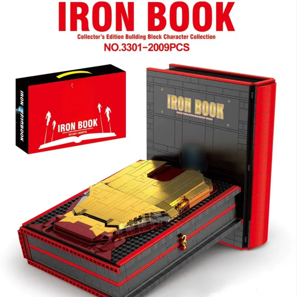 IronMan Book 2000+ Pieces 55 Action Figures Building Block Set