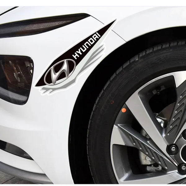 Bumper Car Sticker 4 Pcs Set