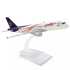 Thai Smile A320 Aeroplane Diecast Model 16 CM