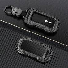 Load image into Gallery viewer, Suzuki 2 Button Key (Baleno, Brezza, S Cross, Swift, Ignis) Premium Batman Metal Alloy Keycase with Holder &amp; Rope Chain