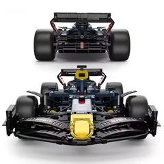 Oracle Red Bull Racing RB20 F1 Technique Version 1639Pcs, 1:8 Scale Building Blocks Car