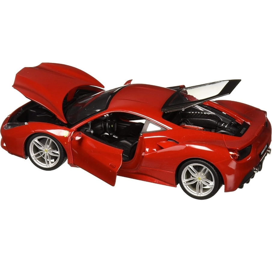 Ferrari 488 GTB 1:18 Licensed Bburago Diecast Scale Model