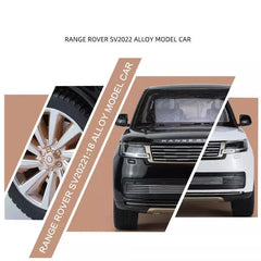 Range Rover Autobiography SV New Metal Diecast Car 1:18 (28x11 cm)