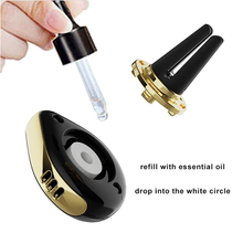 Load image into Gallery viewer, Car Water Drop Air Vent Perfume Replacement Car Liquid Fragrance Alloy Air Purifier