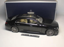 Load image into Gallery viewer, Mercedes Benz Maybach Black 1:18 Licensed Norev Diecast Scale Model
