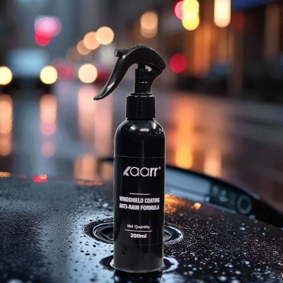 Kaarr Glass & Windshield Coating | Anti Rain Formula l Water Droplets Remover
