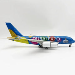 Dubai Expo A380 Aeroplane Diecast Model 30 CM