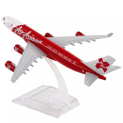 Air Asia A340 Aeroplane Diecast Model 16 CM