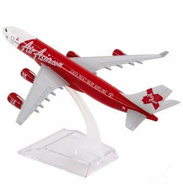 Air Asia A340 Aeroplane Diecast Model 16 CM