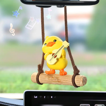 Swinging Duck Cute Animated Hanging