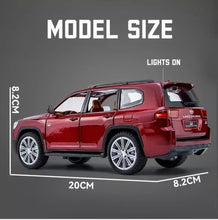Load image into Gallery viewer, Toyota Land Cruiser GR Metal Diecast Car 1:24