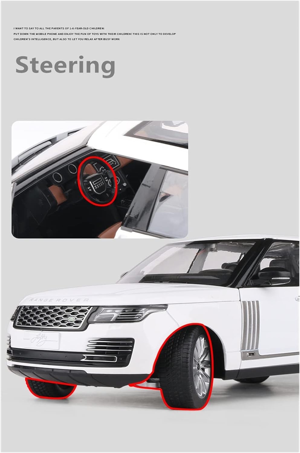 Range Rover Diecast Metal Car - Kaarr