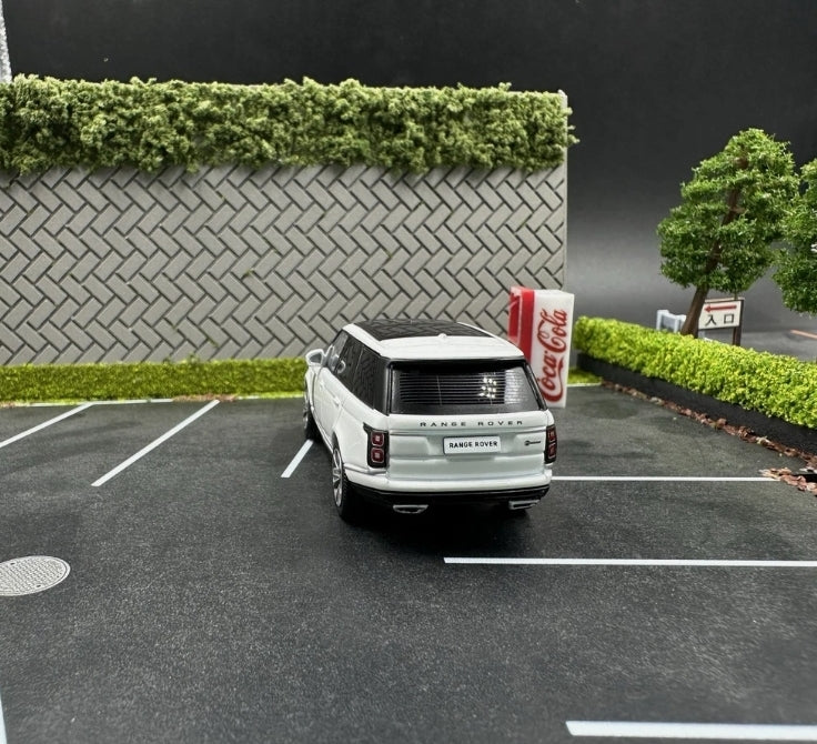 Range Rover Autobiography 50th Anniversary Edition White 1/64 Alloy Model Car