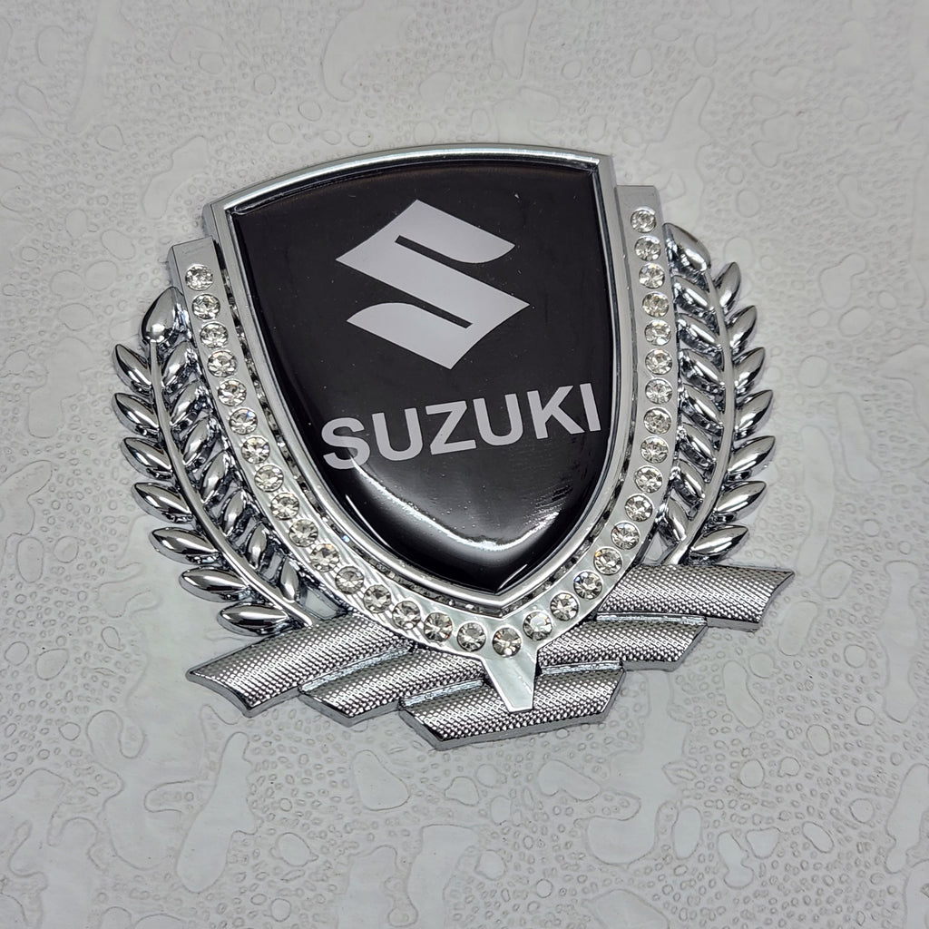 3D Owners Club v3.0 Car Metal Emblem Badge Sticker Decal (Silver) 8.3 x 8 cm