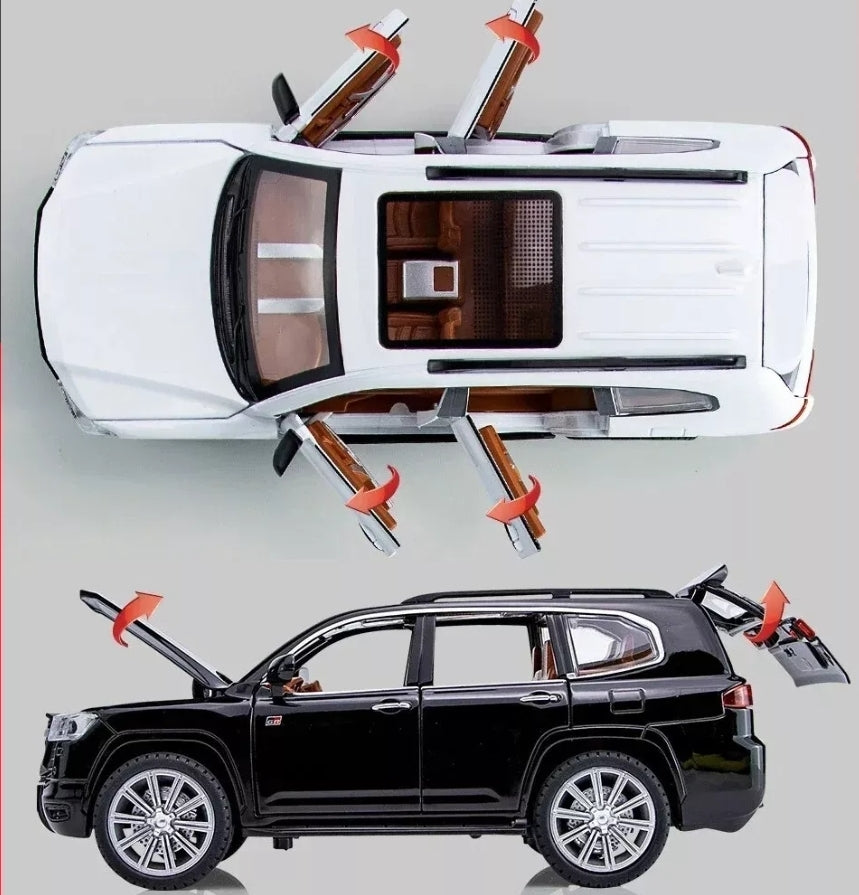 Toyota Land Cruiser GR Metal Diecast Car 1:24