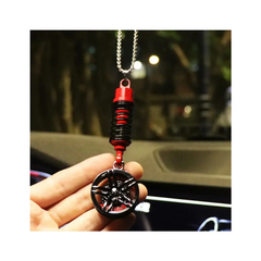 Alloy Wheel Shock Absorber Pendant Metal Hanging