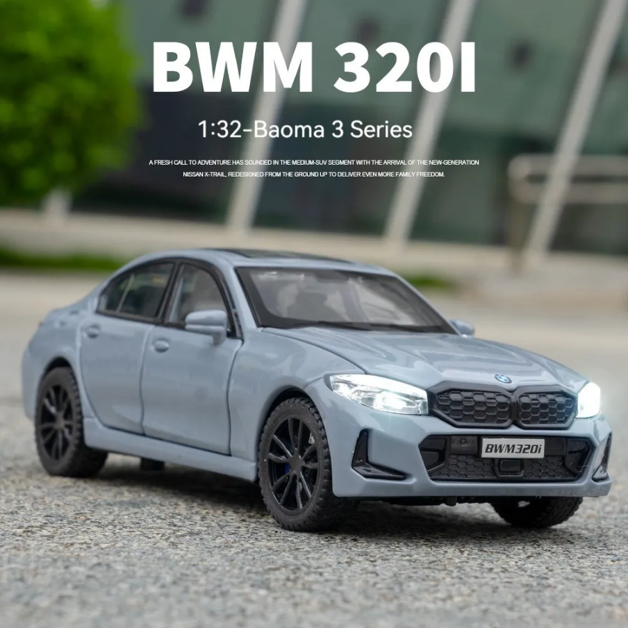 BMW 320i Metal Diecast Car