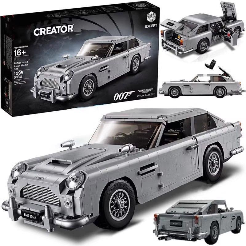 James Bond Aston Martin DB5 1295Pcs, Building Blocks Car