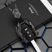 Load image into Gallery viewer, Honda 3 Button Old Key Premium Batman Metal Alloy Keycase with Holder &amp; Rope Chain